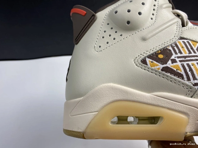 6 Retro AIR (2020) Quai54 Sail Jordan CZ4152-100 Brown 0819